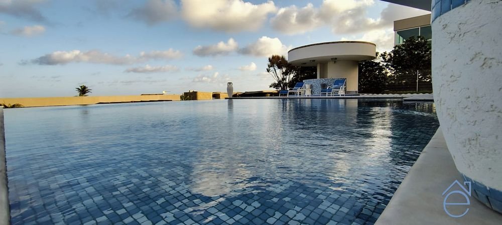 Casa alto padrão, vista mar espetacular, 1105,28m2, Condomínio Horizonte Fênix - Foto 3
