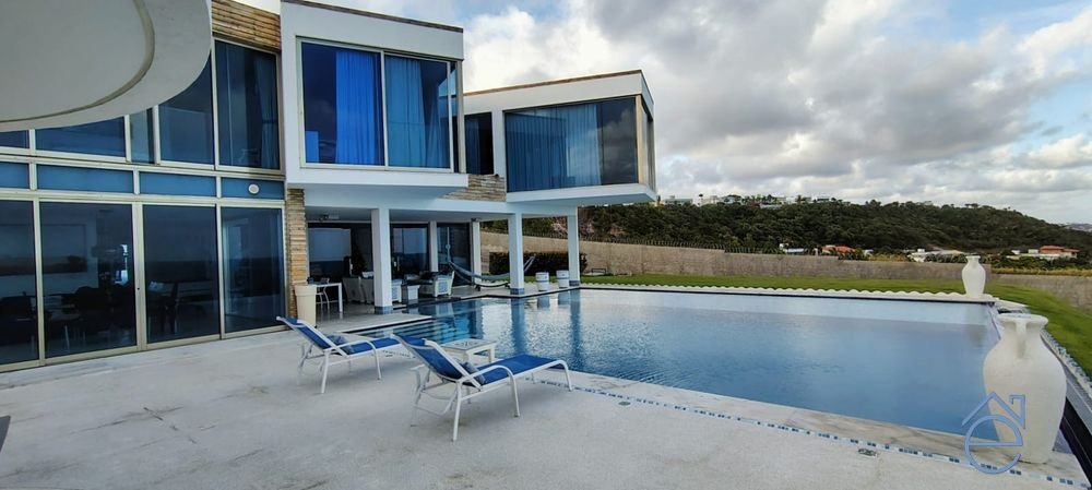 Casa alto padrão, vista mar espetacular, 1105,28m2, Condomínio Horizonte Fênix - Foto 6