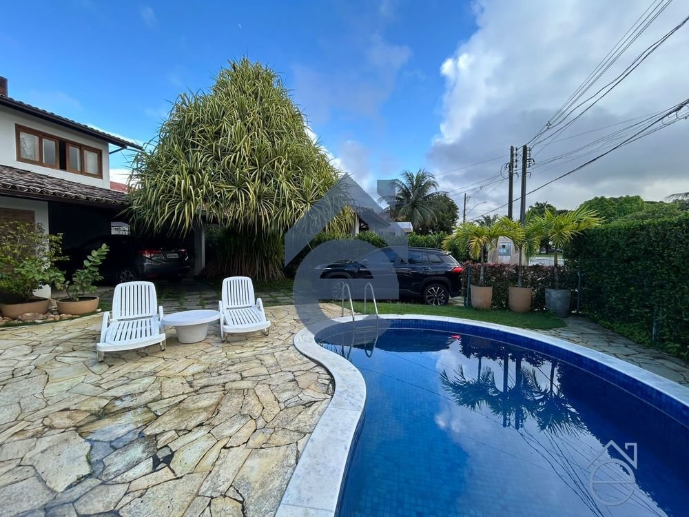 Excelente casa à venda no Condomínio Aldebaran Omega, 3 suítes, piscina,  418m2